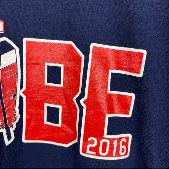 Cleveland Guardians Indians Roll Tribe Tshirt baseball Adult Sz L - Picture 4 of 11